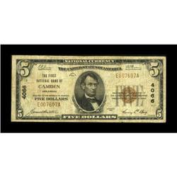 Camden, AR - $5 1929 Ty. 1 The First NB Ch. #