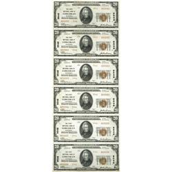 Corcoran, CA - $20 1929 Ty. 2 The First NB Ch. #