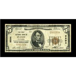 Puente, CA - $5 1929 Ty. 1 The First NB Ch. #