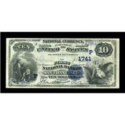 San Francisco, CA - $10 1882 Date Back Fr. 539