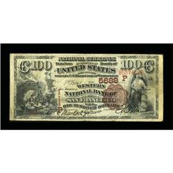 San Francisco, CA - $100 1882 Brown Back Fr. 530