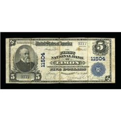Limon, CO - $5 1902 Plain Back Fr. 606 The First
