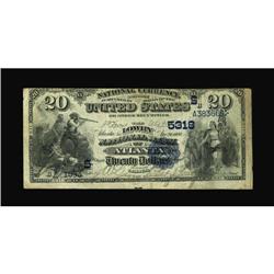 Atlanta, GA - $20 1882 Date Back Fr. 555 The