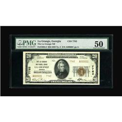 La Grange, GA - $20 1929 Ty. 2 The La Grange NB