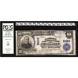 Caldwell, ID - $10 1902 Plain Back The Western NB