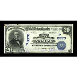 Nampa, ID - $20 1902 Plain Back Fr. 652 The