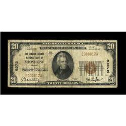 Shoshone, ID - $20 1929 Ty. 1 The Lincoln County