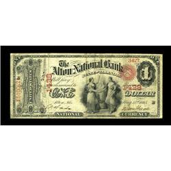 Alton, IL - $1 Original Fr. 380 The Alton NB Ch.
