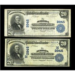 Aurora, IL - $20 1902 Date Back Fr. 642 The