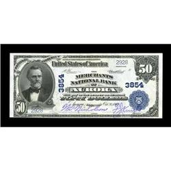 Aurora, IL - $50 1902 Plain Back Fr. 677 The