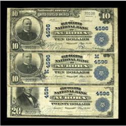 Aurora, IL - $10 1902 Plain Back Fr. 627 The Old