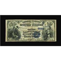Decatur, IL - $20 1882 Date Back Fr. 553 The