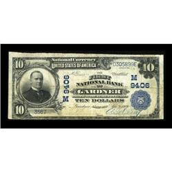 Gardner, IL - $10 1902 Plain Back Fr. 626 The