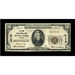 Irving Park, IL - $20 1929 Ty. 1 The Irving Park