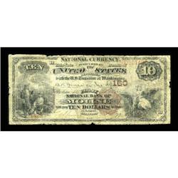 Moline, IL - $10 1882 Brown Back Fr. 479 The