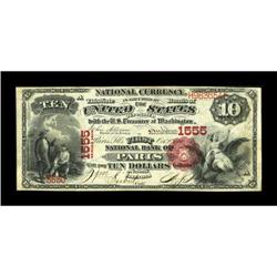 Paris, IL - $10 1875 Fr. 416 The First NB Ch. #