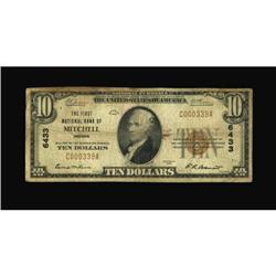 Mitchell, IN - $10 1929 Ty. 1 The First NB Ch. #