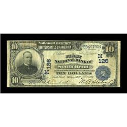 South Bend, IN - $10 1902 Date Back Fr. 616 The