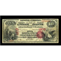 Vincennes, IN - $10 1875 Fr. 416 The First NB