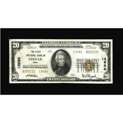 Colfax, IA - $20 1929 Ty. 2 The First NB Ch. #