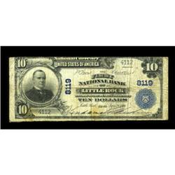 Little Rock, IA - $10 1902 Plain Back Fr. 625