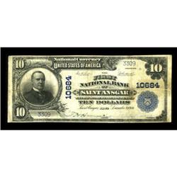 Saint Ansgar, IA - $10 1902 Plain Back Fr. 631