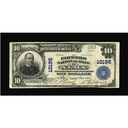 Alma, KS - $10 1902 Plain Back Fr. 628 The