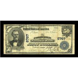 Coldwater, KS - $50 1902 Date Back Fr. 667 The