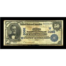 Concordia, KS - $50 1902 Date Back Fr. 667 The