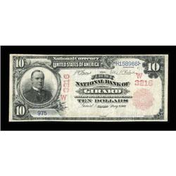 Girard, KS - $10 1902 Red Seal Fr. 613 The First