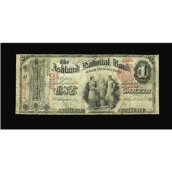 Ashland, KY - $1 1875 Fr. 383 The Ashland NB Ch.