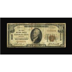 Central City, KY - $10 1929 Ty. 1 The First NB