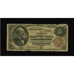 Covington, KY - $5 1882 Brown Back Fr. 471 The