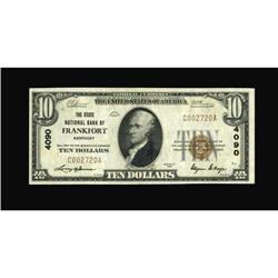 Frankfort, KY - $10 1929 Ty. 1 The State NB Ch.