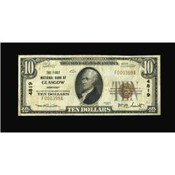 Glasgow, KY - $10 1929 Ty. 1 The First NB Ch. #