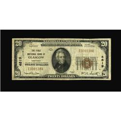 Glasgow, KY - $20 1929 Ty. 1 The First NB Ch. #