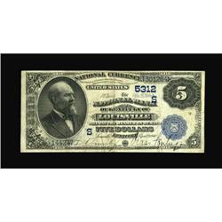 Louisville, KY - $5 1882 Value Back Fr. 574 The