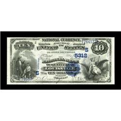 Louisville, KY - $5 1882 Brown Back Fr. 477 The