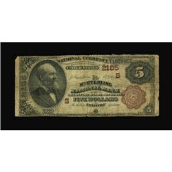 Mount Sterling, KY - $5 1882 Brown Back Fr. 474