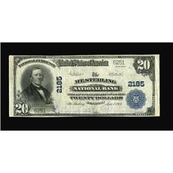 Mount Sterling, KY - $20 1902 Plain Back Fr. 657