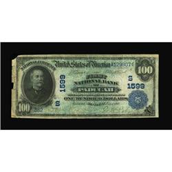 Paducah, KY - $100 1902 Date Back Fr. 690 The