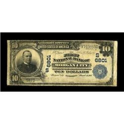 Morgan City, LA - $10 1902 Plain Back Fr. 624