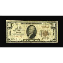 Ville Platte, LA - $10 1929 Ty. 1 The First NB