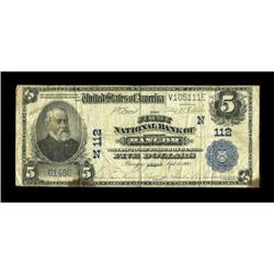 Bangor, ME - $5 1902 Plain Back Fr. 598 The