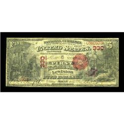 Lewiston, ME - $5 1875 Fr. 401 The First NB Ch.
