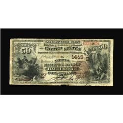 Baltimore, MD - $50 1882 Brown Back Fr. 515 The