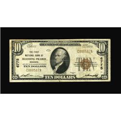 Blooming Prairie, MN - $10 1929 Ty. 1 The First