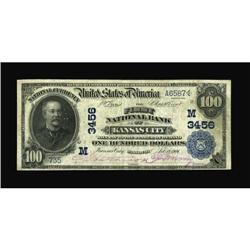 Kansas City, MO - $100 1902 Date Back Fr. 690