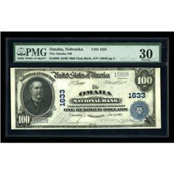 Omaha, NE - $100 1902 Date Back Fr. 690 The