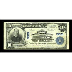 Atlantic City, NJ - $10 1902 Plain Back Fr. 626